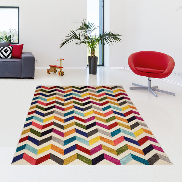 Ebern Designs Mondul Multicolor Rug Wayfair.co.uk